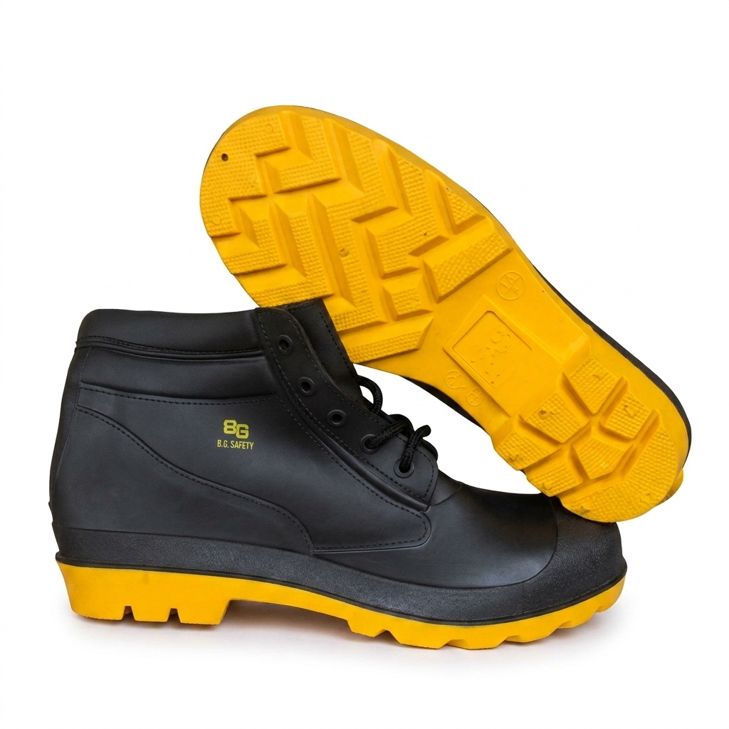Ankle Rainboot With Steel Toe