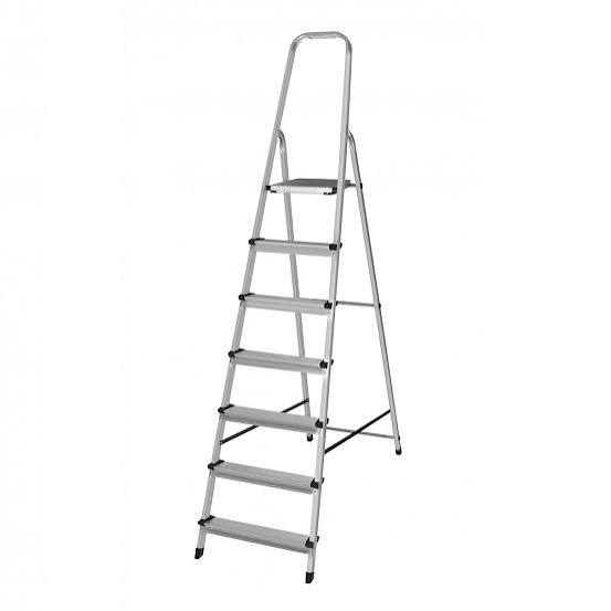 7 Steps Platform Aluminum Ladder